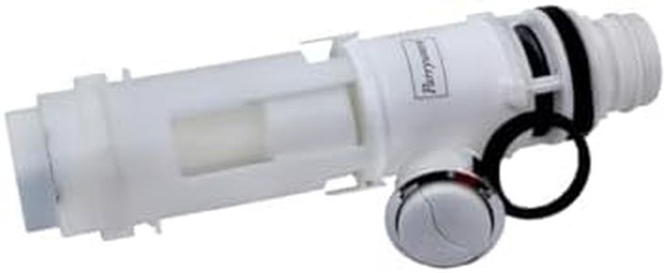 Parryware Dual Flush Outlet Assembly with Knob Advanced Flush Mechanism Syphon Dual Flush Outlet Valve For Slimline Cistern Tanks (PACK OF 1)