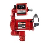 Fill-Rite FR701VL 115V 20 GPM Fuel Transfer Pump with Standard Mechanical Meter Package, Liters | for Gasoline, Diesel, Kerosene, Ethanol Blends, Methanol Blends & Biodiesel up to B20