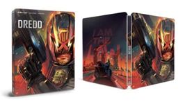 DREDD 4K UHD/Blu-ray/Digital Limited Edition Steelbook (Gloss Finish, Clear Slip Cover)