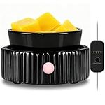 Maromamix Wax Melt Warmer with 4 Timer- Ceramic 3-in-1 Melt Warmer for Scented, Electric Candle Wax Melter burner for Home Office Bedroom Fragrance, Home Décor & Gift Choice