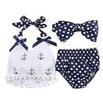 Infant Baby Girls Clothes Anchor To
