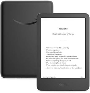 New Amazon Kindle (16 GB) - Lightest and most compact Kindle, with glare-free display, faster page turns, adjustable front light, and long battery life - Black