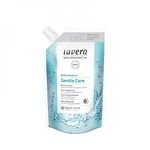 lavera Basis Sensitiv Gentle Care Hand wash Refill Pouch - Liquid soap with Organic Aloe Vera & Organic Chamomile - mild Cleansing-Suitable for Sensitive & Dry Skin - pH Neutral - Vegan-Organic 500ml