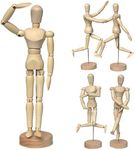 Artist Wooden Manikin Mannequin Sketching Lay Figure Drawing Model Aid Human Figure Artist Draw Painting Model Mannequin Jointed Doll