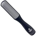 Kent Men's Hair Brush, Gel Styler Brush For Short Hair, Black