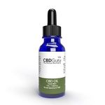 CBD Guru CBD Oil Drops 1000mg 10ml - Fresh Mint Flavour Broad Spectrum CBD 10% for Sleep & Anxiety Support