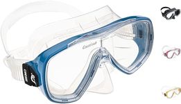 CRESSI Onda Mask Transparent/Blue - Onda Mak , Transparent/Blue, One Size, Unisex Adult, Unique