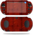 MightySkins Skin Compatible with Sony PS Vita (Wi-Fi 2nd Gen) wrap Cover Sticker Skins Cherry Wood