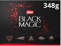 Karrma Ltd. Black Magic Dark Chocolate Assortment Gift Box, 348g | Nestle Dark Chocolate ideal for Easter,Mother Days, Christmas, Birthday, Festival