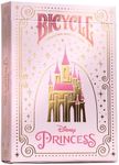 Bicycle Princess Pink & Navy Disney Playing Cards, Pink or Blue, Colours May Vary - 1 Deck, Air Cushion Finish, Professional, Superb Handling & Durability, Great Gift For Card Collectors