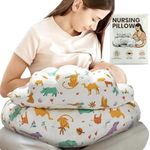 PILLANI Nursing Pillow for Breastfeeding, Breast Feeding Pillow for Mom & Baby Support, Baby Registry Search, Removable Cotton Cover, Adjustable Waist Strap,Baby Support Pillow,Newborn Pillow Supplies