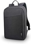 Lenovo Laptop Backpack B210, 15.6-Inch Laptop/Tablet, Durable, Water-Repellent, Lightweight, Clean Design, Sleek for Travel, Business Casual or College, GX40Q17225, Black Casual Backpack- Black