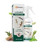 PESTERO Lizard Repellent for Home Spray Lizard Control | Made With Plants Oil, Natural Non Toxic, Irritant-Free, Chemical-Free | Baby Skin Safe Plant Safe (200 ml)