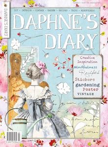 Daphne's Diary Magazine #3 2024 (ENGLISH) | Creative Art Craft Workbook | Interactive Diary Magazine for Mindfulness, Coloring, Art, Cooking, Travel | Full of Creative Inspirations and Sweet Articles