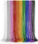 EOBOH 50PCS Mardi Gras Beads, Metal