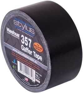 Nashua 357 Gaffer Tape, 10 Meter Length x 48 mm Width, Black