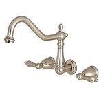 Kingston Brass KS1028AL Heritage Roman Tub Faucet, Brushed Nickel