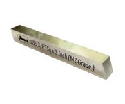 MachEl Pack of 5 x HSS M2 Cutting Tool Bits for Milling Fly Cutters & Lathe's Turning Tools (3/8" Square x 3" Long)