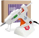 Krightlink Mini hot glue gun Kit with 60 Glue Sticks, Hot Melt, High Temp for School Crafts DIY Arts and Quick Home Repairs