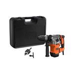 BLACK+DECKER BEHS03K-QS Hammer Drill SDS+ 1250W