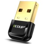 EDUP USB Bluetooth 5.3 Adapter for PC, Plug and Play, USB Bluetooth Dongle Stick Receiver & Transmitter Support Windows 11/10/8.1 for Desktop Laptop PC