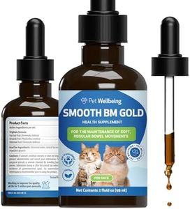 Pet Wellbeing Smooth BM Gold for Cats - Gentle Constipation Relief for Felines - Natural Herbal Supplement 2 oz (59 ml)