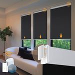 Hapadif Motorized Blinds No Drill A