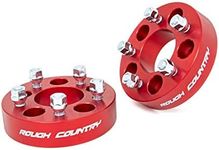 Rough Country 1.5" Wheel Spacers for 97-06 Jeep Wrangler TJ | 84-01 XJ - 1090RED