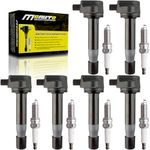 MOAUTO Set of 6 Ignition Coils Pack UF603 30520R70A01 & 6 PCS Iridium Spark Plugs Compatible with Acura RDX RL TL TSX ZDX Honda Accord Crosstour Odyssey Pilot Ridgeline 3.5L 3.7L V6