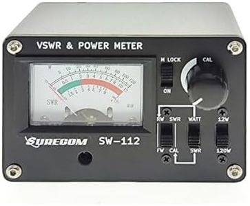 Mcbazel Surecom SW-112HF 1.5-60MHz 120W V.S.W.R. & Power Meter