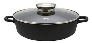 ELO 86693 Alucast serving pan, casserole, cast aluminum, 4.5 liters, 32 cm