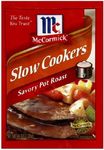 McCormick "Slow Cookers" Savory Pot Roast (1.3 oz Packets) 4 Pack