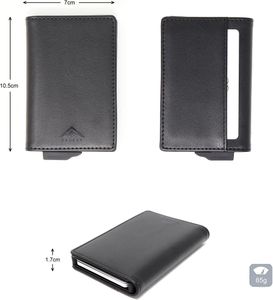 Stealth RFID Card Holder – Slim Silver Wallet for Credit Cards