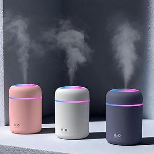 Bare Elixir Cool Mist Humidifier for Room Moisture with Aroma Diffuser - Essential Oil Compatible, Whisper Quiet, 7 -Color Light, Auto Shut-Off - Mist Maker for Home, Office & Bedroom Use