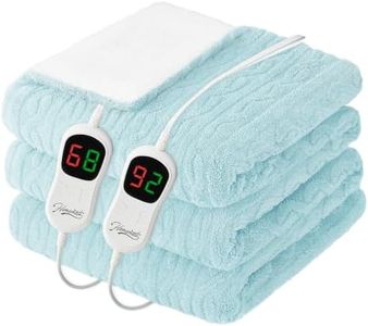Homemate Heated Electric Blanket King Size 100"x 90" Heating Blanket