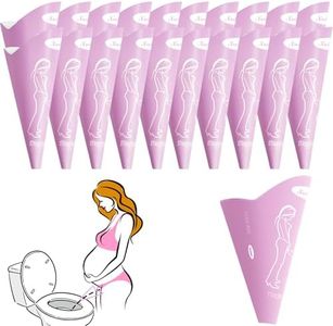 FAMJOALE Disposable Female Urination Device 20PCS, Standing Pee Disposable Cup, Portable Outdoor Urinal Cup Suitable for Camping, Traveling, Pregnancy, and Injuries with Mobility Limitations