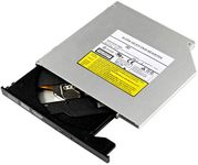 SellZone Internal 9.5mm Slim SATA 8X DVDRW CD DVD RW ROM Burner Writer Laptop PC Optical Drive Device Tray Loading for Asus Acer HP Dell Lenovo Samsung Sony