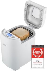 TZS First Austria multifunktionaler Brotbackautomat | 13 Programme | individuelle Teigmenge | einstellbare Bräunungsgrade | Timer | Warmhaltefunktion | automatische Abschaltung | inklusive Zubehör