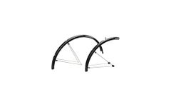 SKS Unisex Chromoplastics Set Mudguard, Black, 45mm 28 UK