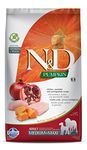 FARMINA N&D Pumpkin Dog Dry Pet Food, Grain-Free, Adult Medium & Maxi Breed, 2.5-kg, Chicken and Pomegranate