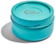 CVAULT Chromatic Collection by Boveda | ½ oz Twist Top Storage Container | Air Tight & Light Resistant | Food Grade Stainless Steel | Includes B62 KeepFresh 8-gram Boveda Pack