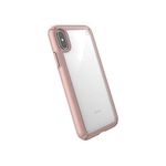 Speck Products Presidio Show iPhone Xs/iPhone X Case, Clear/Rose Gold