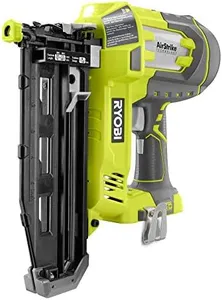 Ryobi P325 One+ 18V Lithium Ion Battery Powered Cordless 16 Gauge Finish Nailer (Battery Not Included, Power Tool Only)