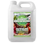 Elixir Garden Liquid Growmore Multi-Purpose Plant & Flower Fertiliser | Concentrated 1 Litre Bottle