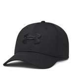 Under Armour Mens Blitzing Cap Stretch Fit ,(002) Black / / Black