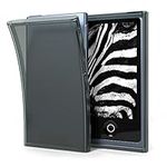 kwmobile Crystal Case Compatible with Apple iPod Nano 7 Soft TPU Silicone Protective Cover - Black/Transparent