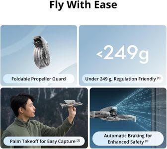 DJI Flip 4K Drone Fly More Combo – Camera Drone with Extra Batteries