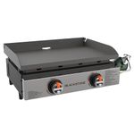Blackstone 2203 Original 22" Omnivore Griddle with Stainless Steel Front Panel, Black