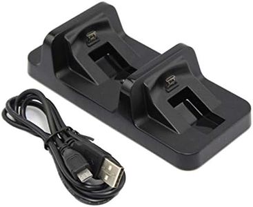 Sunlera Dual USB Cargador Universal inalámbrico Joystick estación de Carga del Soporte del Muelle de Carga de la Base del sostenedor de Compatible con la PS4