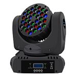 BETOPPER Moving Head DJ Lights RGBW 36 * 3W LED Stage Light Supports DMX512/Sound Activated/Master-Slave Multiple Lighting Effects Disco Light for Party Shows Home Club Bars Halloween Christmas